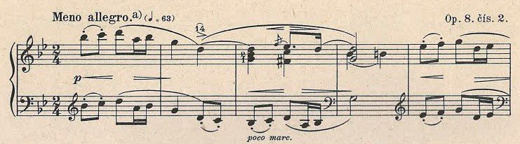 Meno allegro g minor